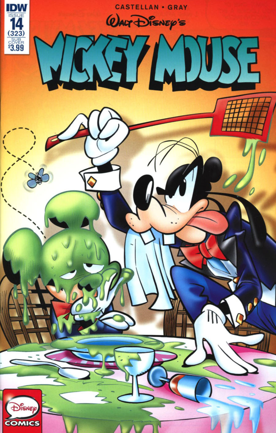 Mickey Mouse Vol 2 #14 Cover B Variant Corrado Mastantuono Subscription Cover