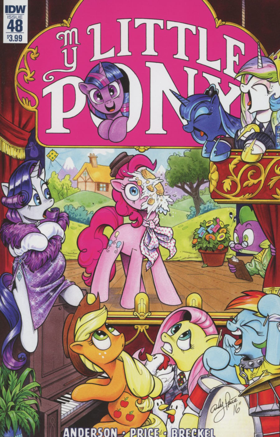 My Little Pony Friendship Is Magic #48 Cover A Regular Andy Price Cover
