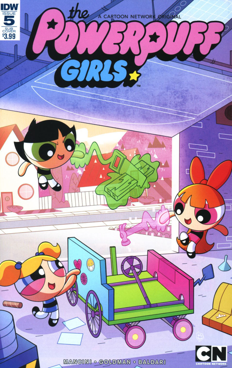 Powerpuff Girls Vol 3 #5 Cover B Variant Phil Murphy Subscription Cover