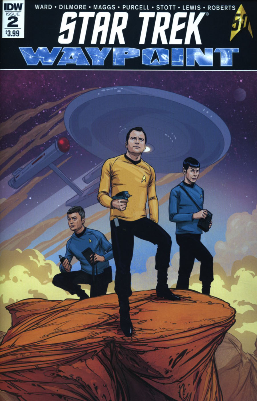 Star Trek Waypoint #2 Cover A Regular David Malan Cover