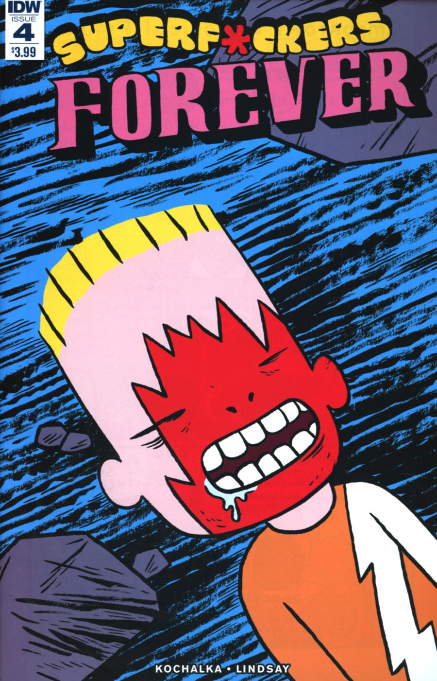 Super F*ckers Forever #4 Cover A Regular James Kochalka Cover