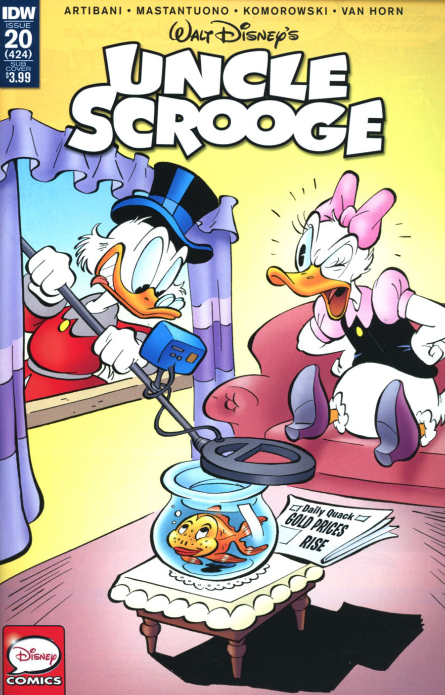 Uncle Scrooge Vol 2 #20 Cover B Variant Ulrich Schroeder Subscription Cover