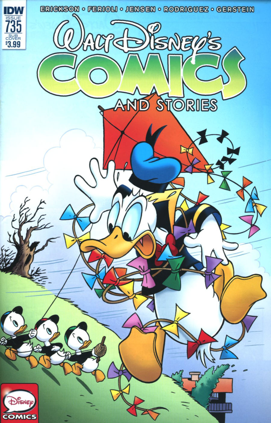 Walt Disneys Comics & Stories #735 Cover B Variant Daan Jippes Subscription Cover