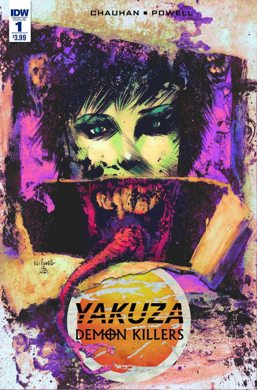 Yakuza Demon Killers #1 Cover A Regular Eli Powell Cover