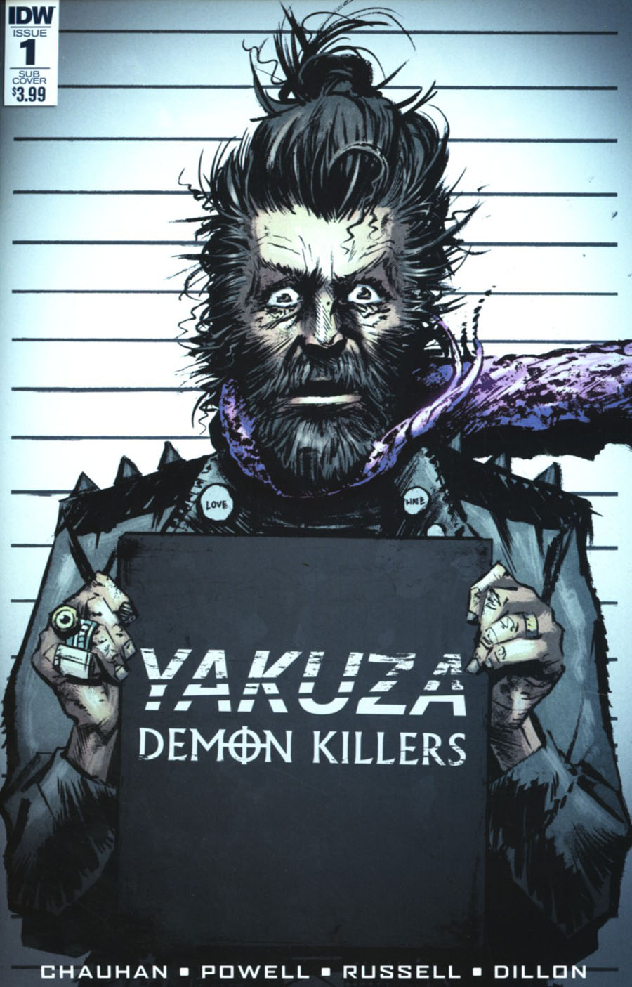 Yakuza Demon Killers #1 Cover B Variant Eli Powell Subscription Cover