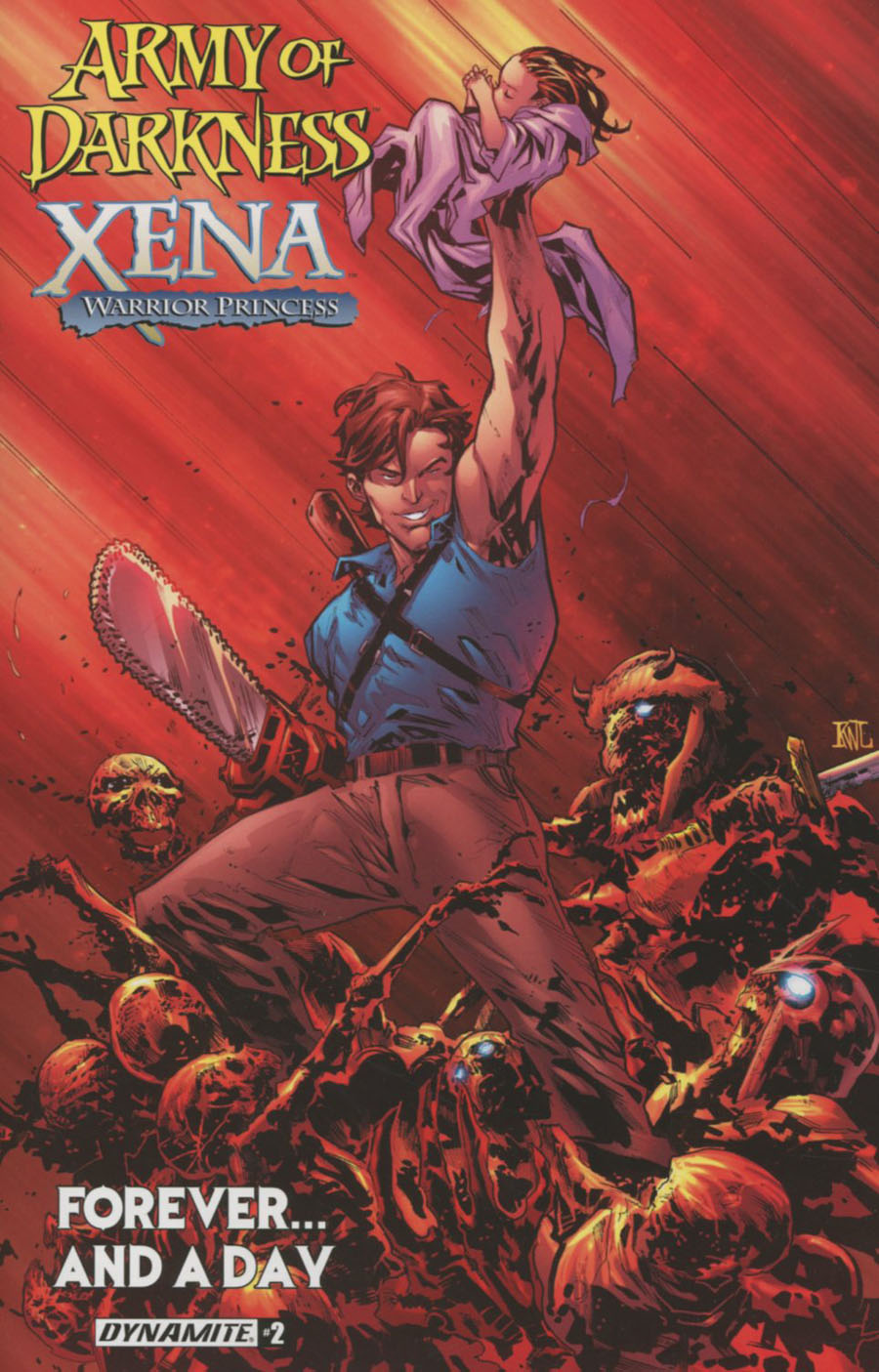 Army Of Darkness Xena Forever And A Day #2 Cover A Regular Ken Lashley Cover