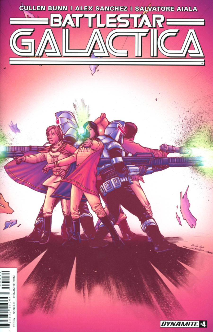 Battlestar Galactica Vol 6 #4 Cover A Regular Alex Sanchez Cover