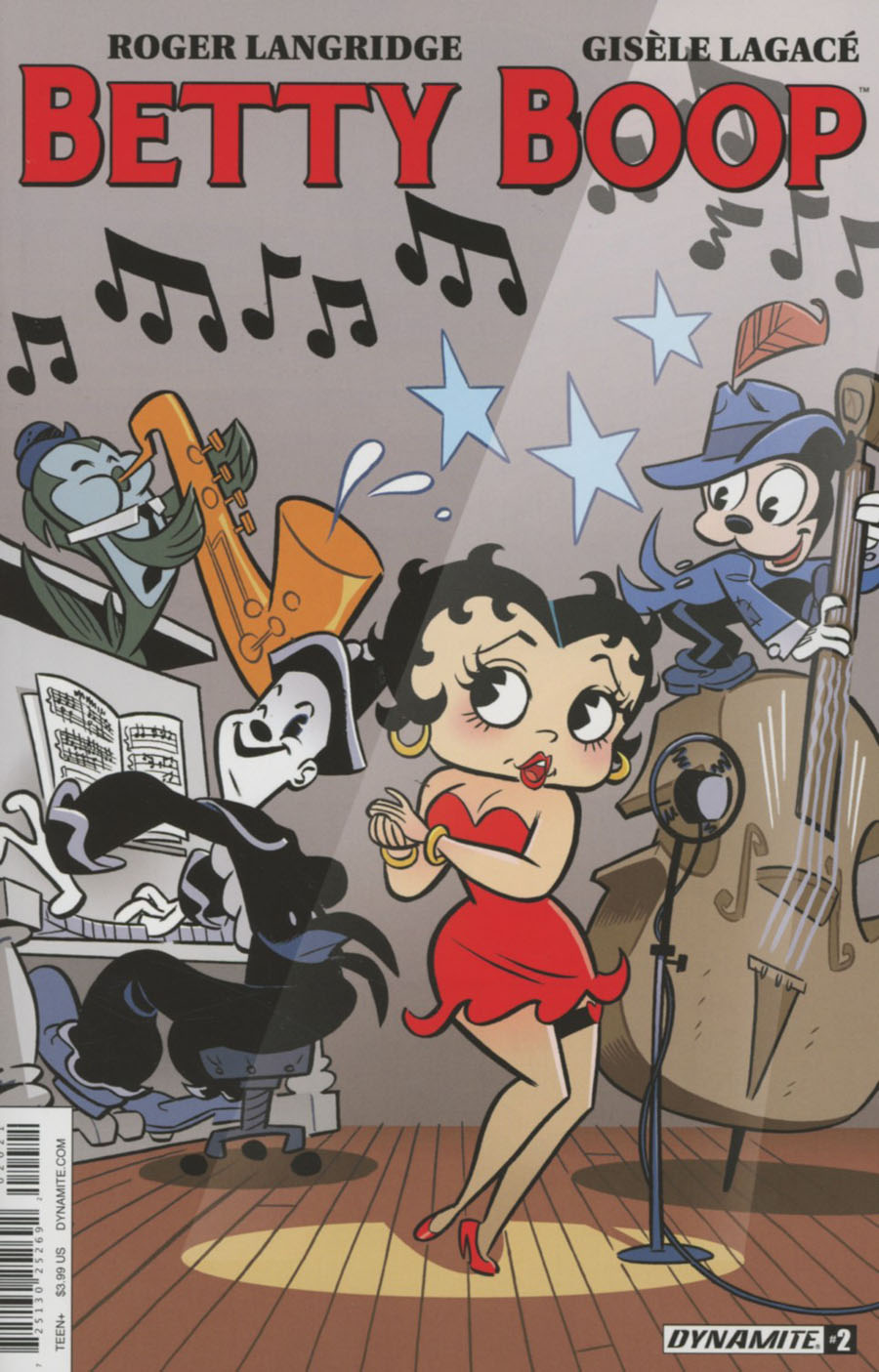 Betty Boop #2 Cover B Variant J Bone Cover