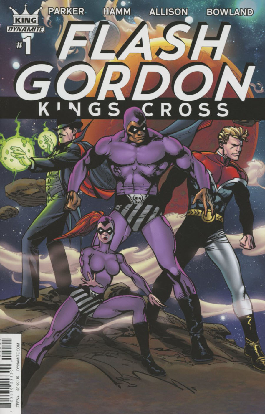 Flash Gordon Kings Cross #1 Cover D Variant Roberto Castro Subscription Cover