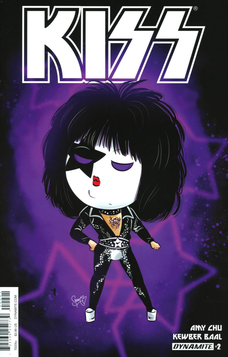 KISS Vol 3 #2 Cover B Variant Shouri Starchild Emoji Cover