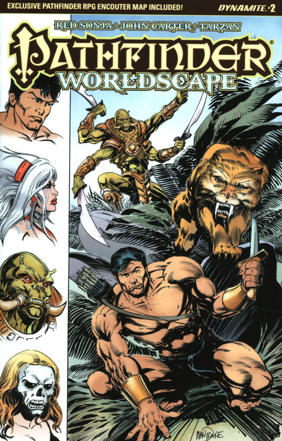 Pathfinder Worldscape #2 Cover B Variant Tom Mandrake Cover
