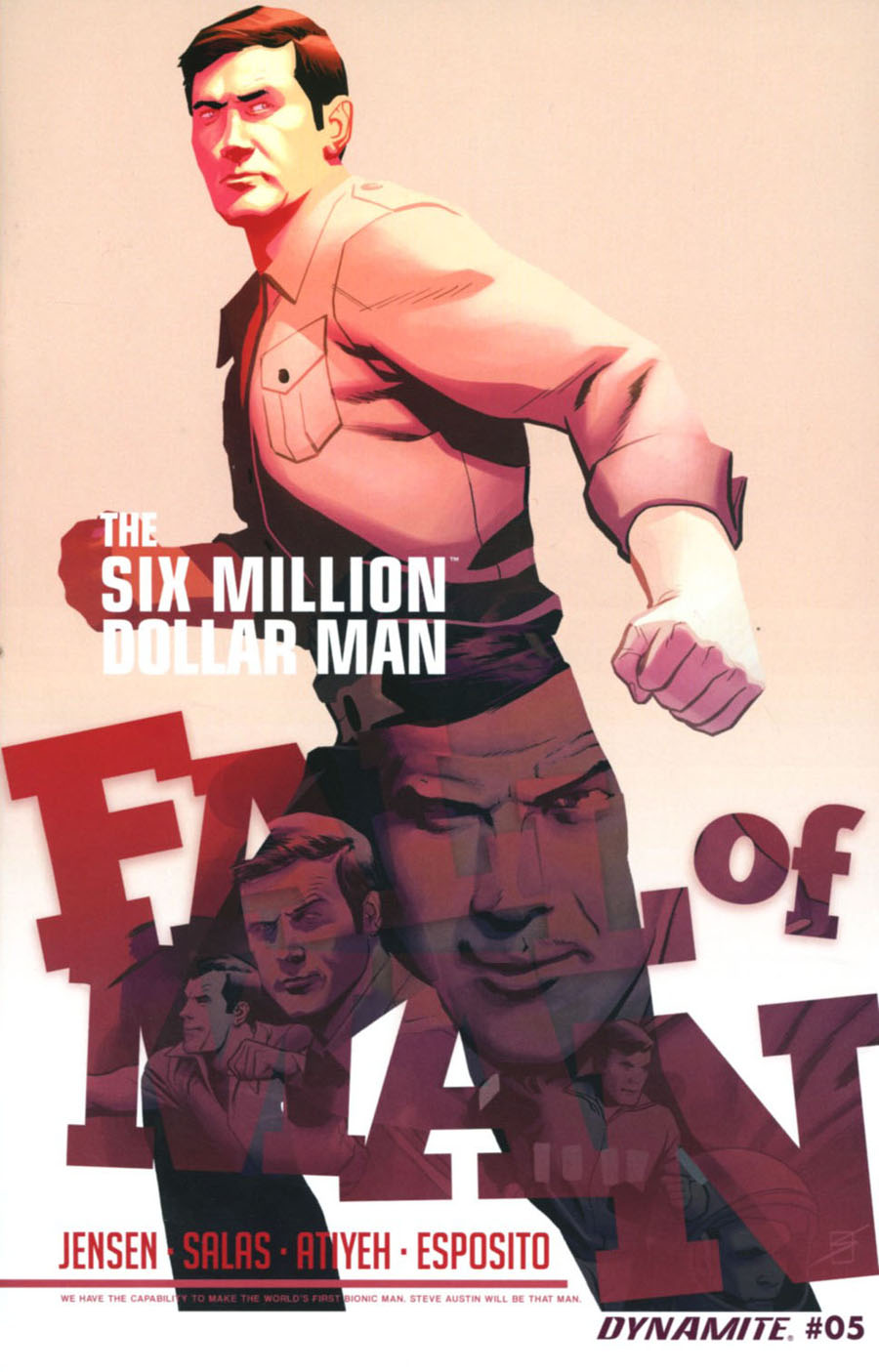 Six Million Dollar Man Fall Of Man #5