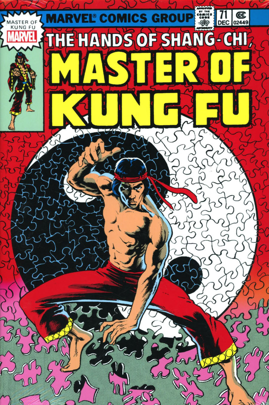Shang-Chi Master Of Kung Fu Omnibus Vol 3 HC Direct Market Mike Zeck Variant Cover