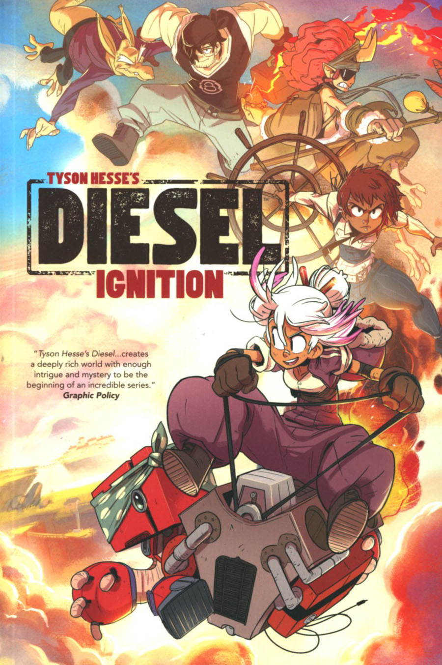 Tyson Hesses Diesel Ignition Original Graphic Novel TP