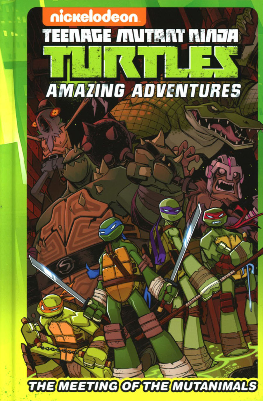 Teenage Mutant Ninja Turtles Amazing Adventures Meeting Of The Mutanimals HC