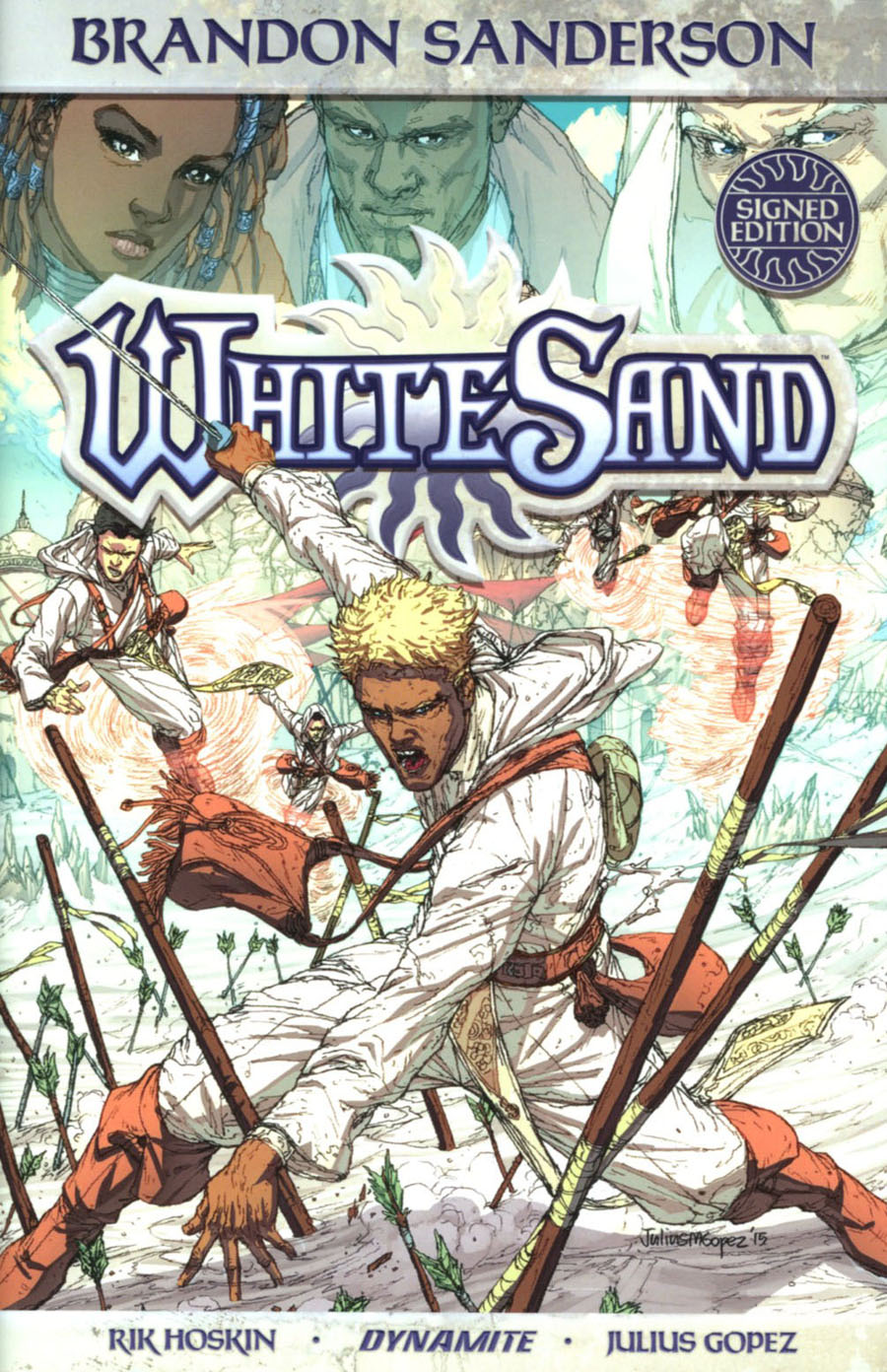 Brandon Sandersons White Sand Vol 1 HC Signed Edition