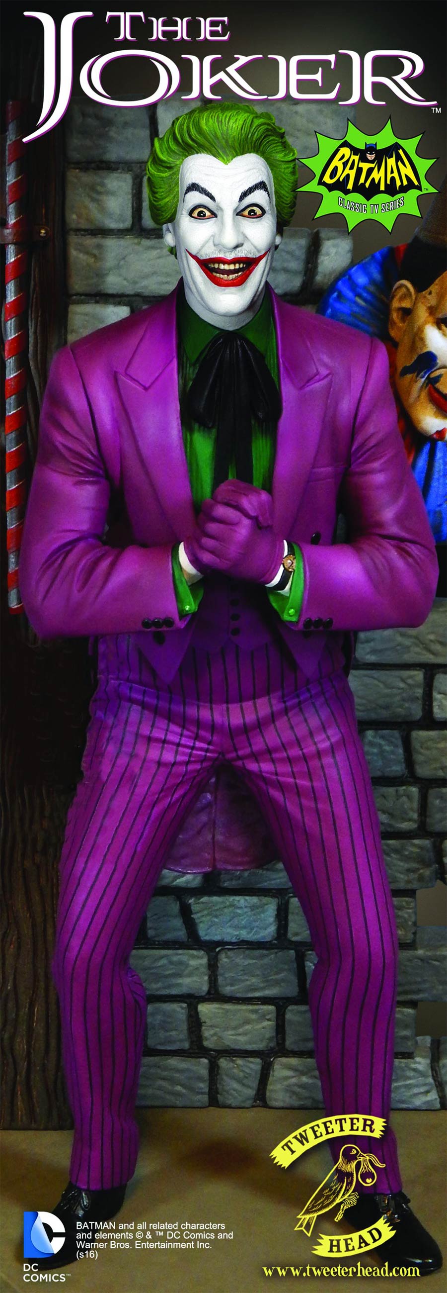 Batman 1966 Joker 1/6 Scale Maquette