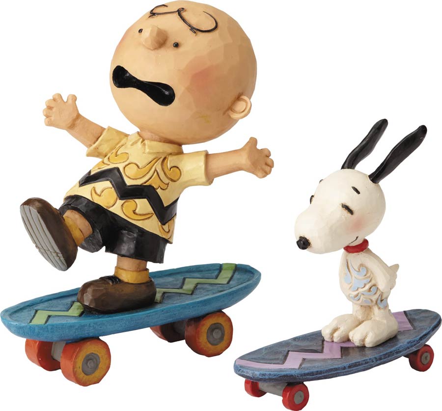 Peanuts By Jim Shore Charlie Brown & Snoopy Figurine