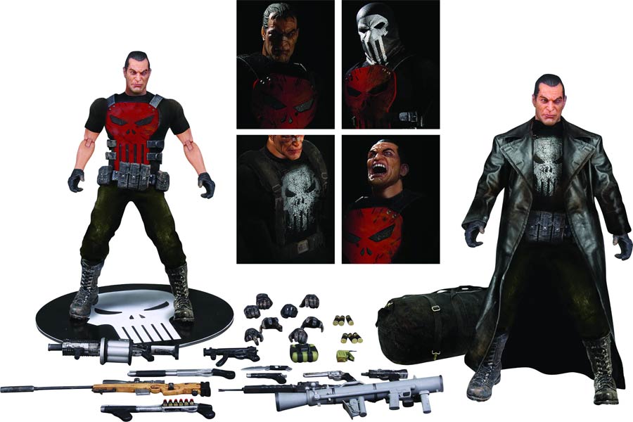 One-12 Collective Marvel Punisher Previews Exclusive Deluxe Action Figure