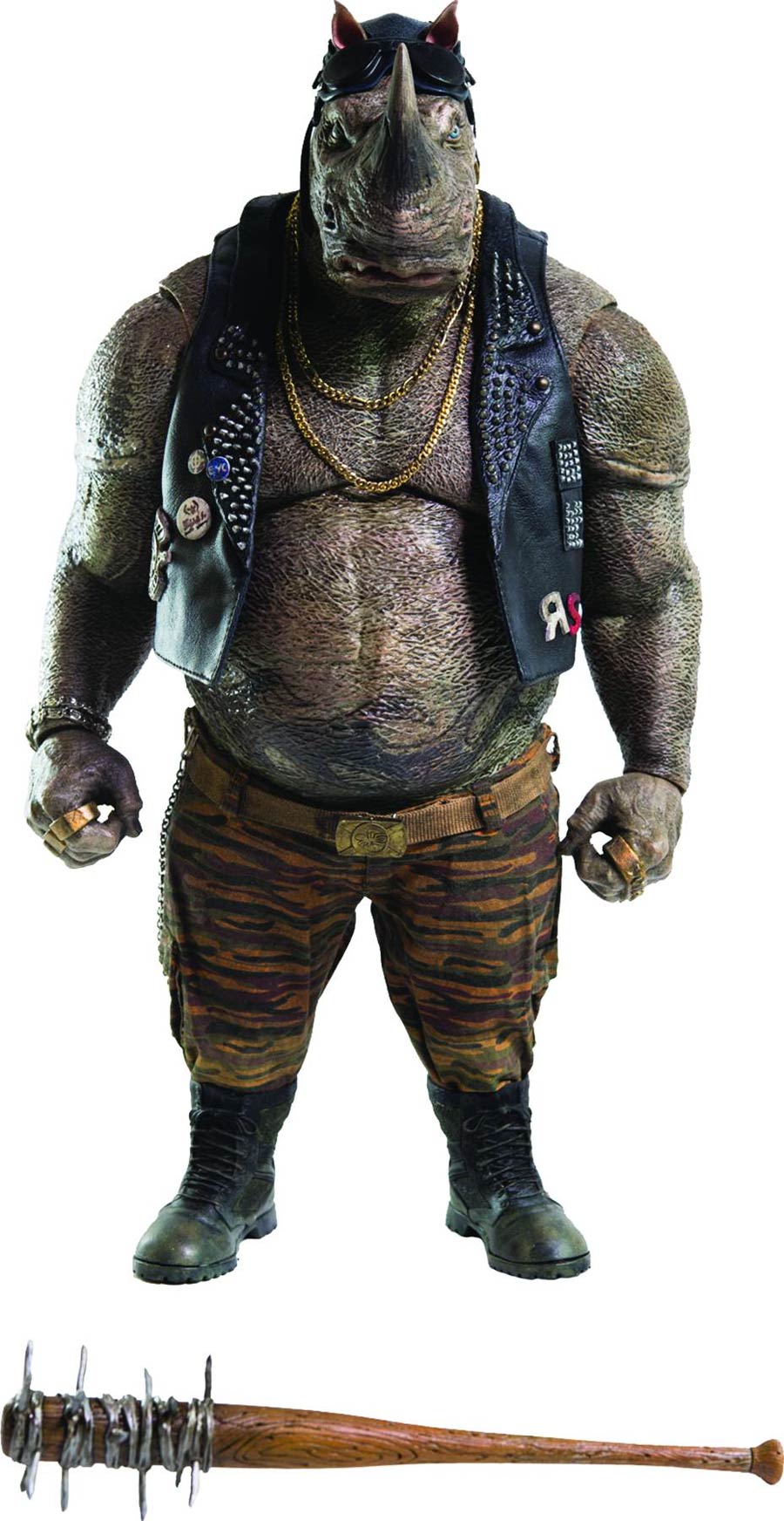 Teenage Mutant Ninja Turtles Out Of The Shadows Rocksteady 1/6 Scale Action Figure