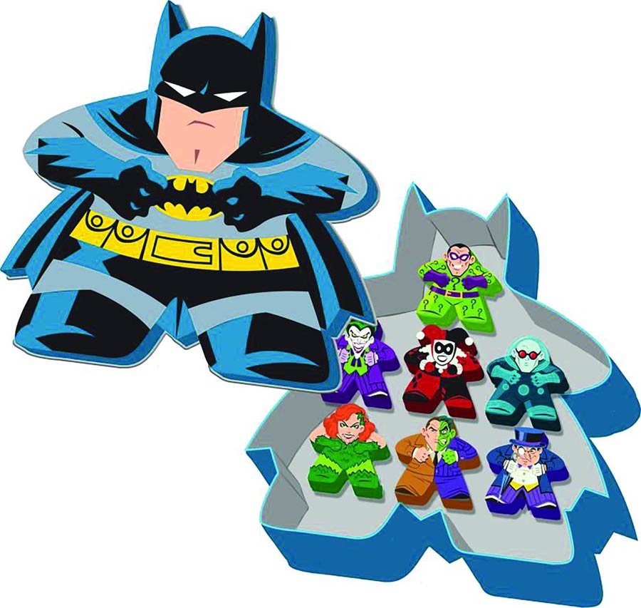 DC Mighty Meeples Batman Rogues Gallery Collection Tin