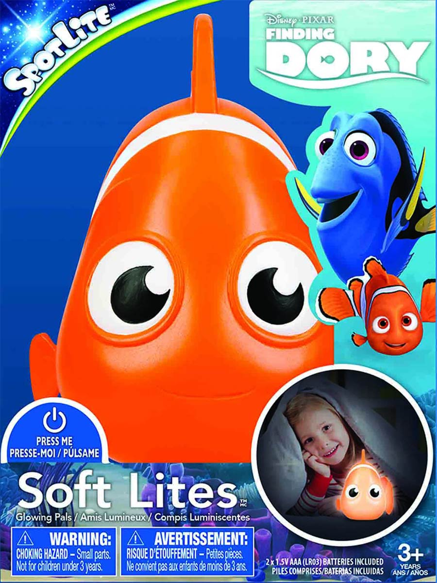 Disney Pixars Finding Dory Nemo Soft Lite
