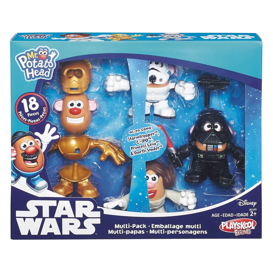 Mr Potato Head Star Wars Mini Mashers 4-Pack Case