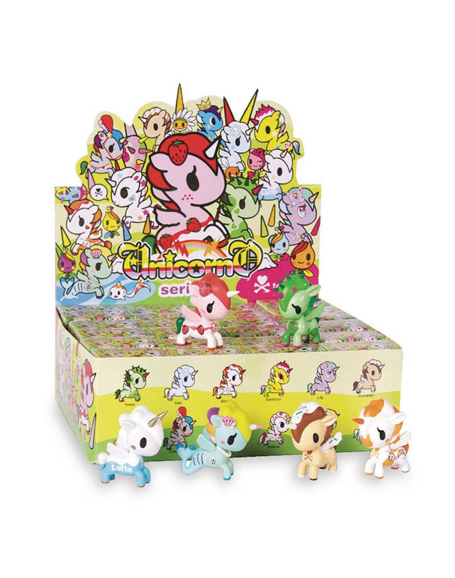tokidoki Unicorno Series 4 Mini Figure Blind Mystery Box 24-Piece Display