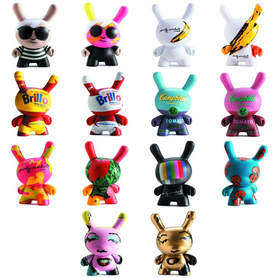 Warhol Dunny Mini Series Blind Mystery Box Assortment Case