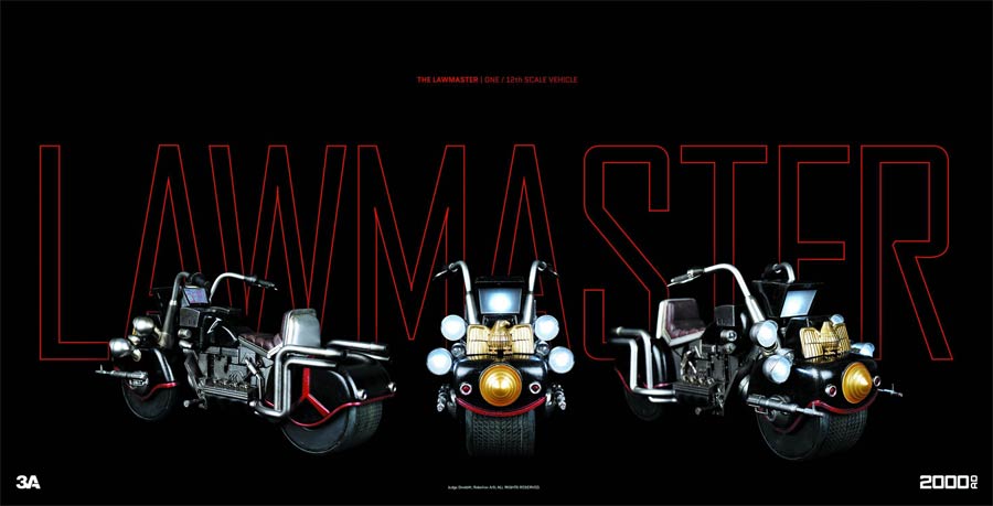 2000 AD Judge Dredd Lawmaster MK1 1/12 Vehicle