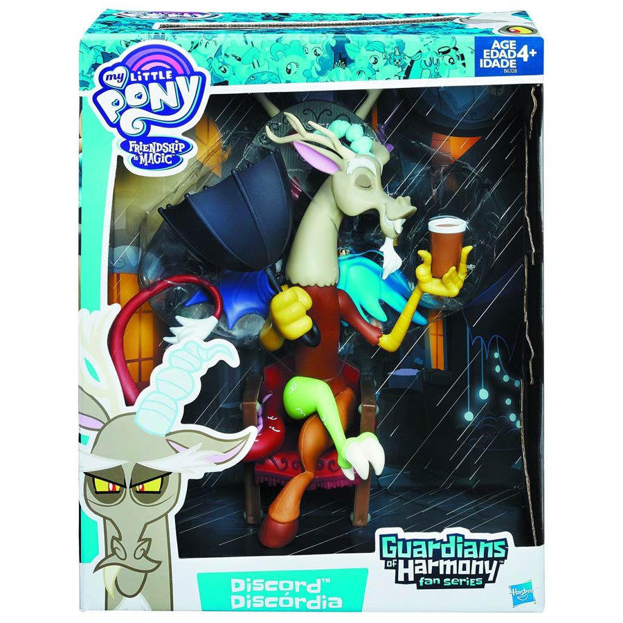My Little Pony Friendship Is Magic Guardians Of Harmony Discord Figure Case