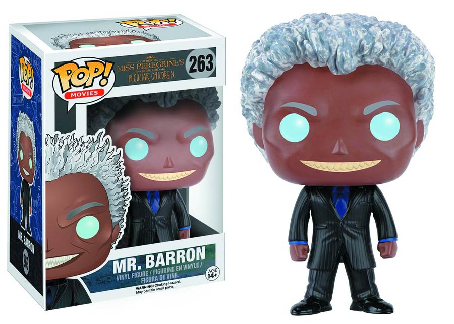 POP Movies 263 Miss Peregrines Home For Peculiar Children Mr Barron Vinyl Figure