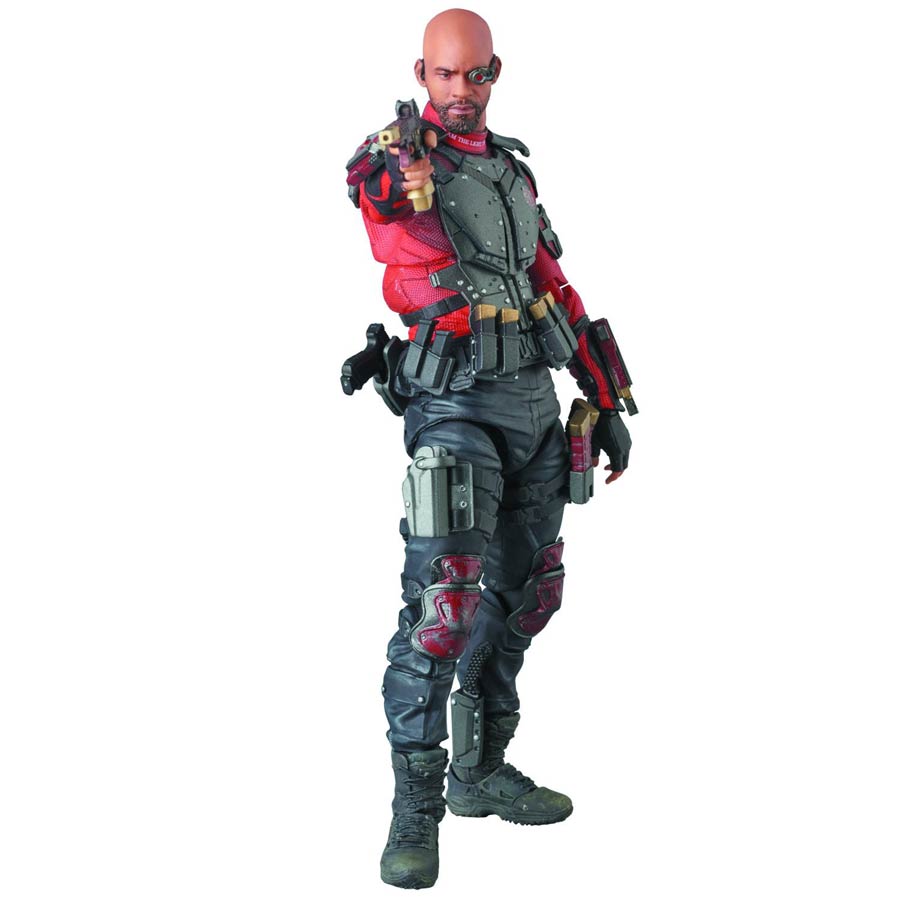Suicide Squad Movie Deadshot Previews Exclusive MAF EX Action Figure
