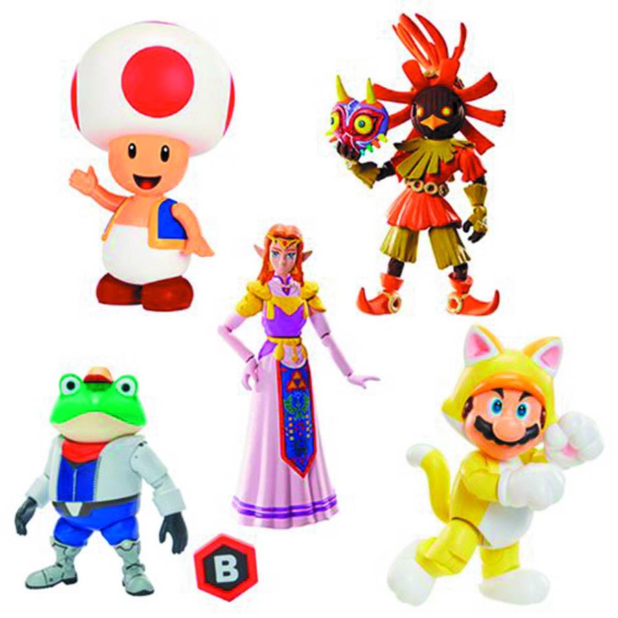 World Of Nintendo 4-Inch Action Figure Wave 7 Assortment Case