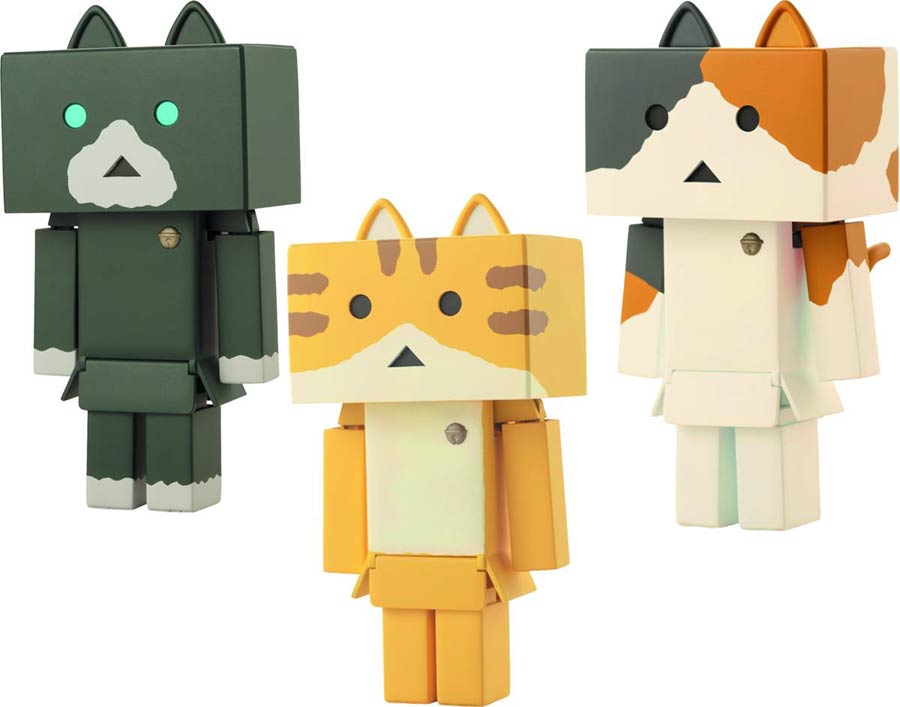 Yotsuba& Nyanboard Mini Plastic Model Kit 3-Piece Set
