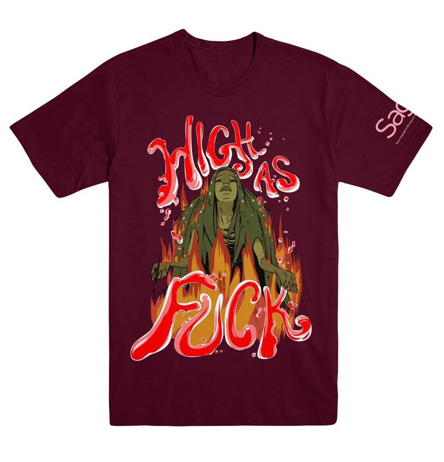 Saga High As F*** Unisex T-Shirt XXX-Large