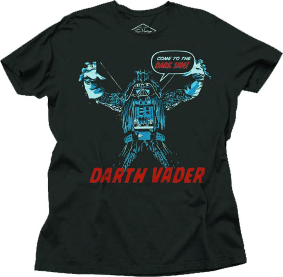Star Wars Darth Vader Previews Exclusive Charcoal Heather T-Shirt Large