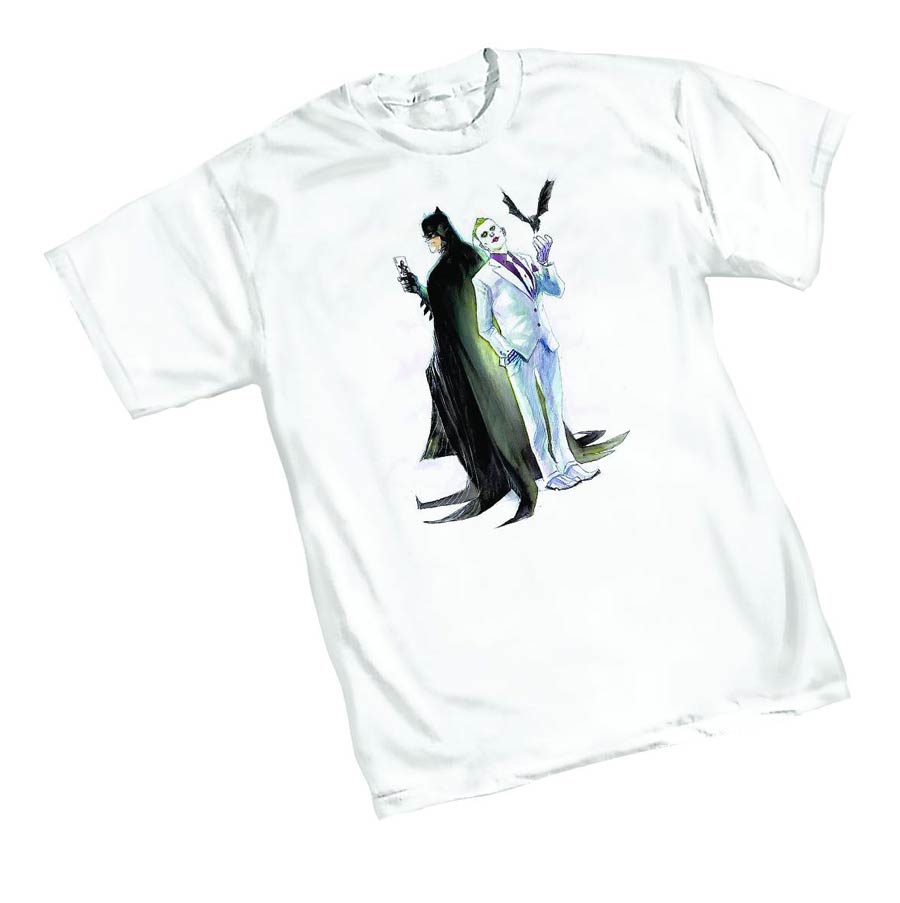Suicide Squad Batman & Joker By Rafael Albuquerque T-Shirt Large