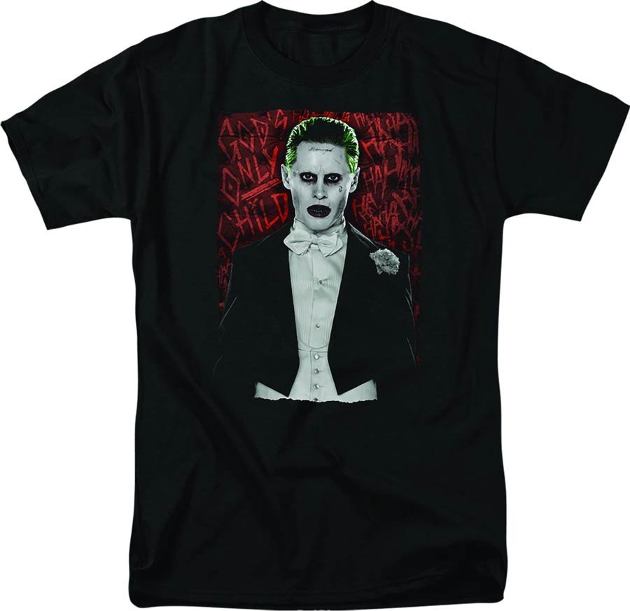 Suicide Squad Dressed To Kill Black T-Shirt Large