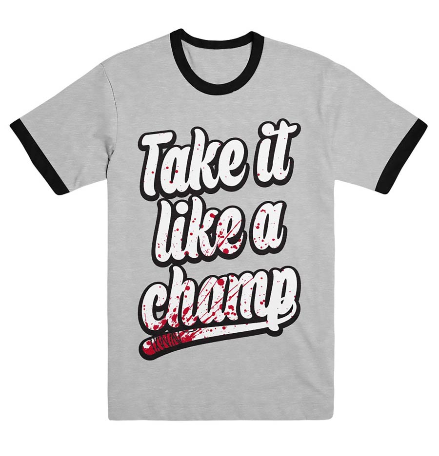 Walking Dead Take It Like A Champ Unisex T-Shirt XXX-Large