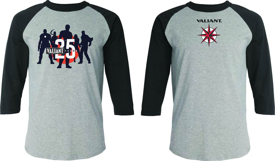 Valiant 25 Years Raglan Shirt Small