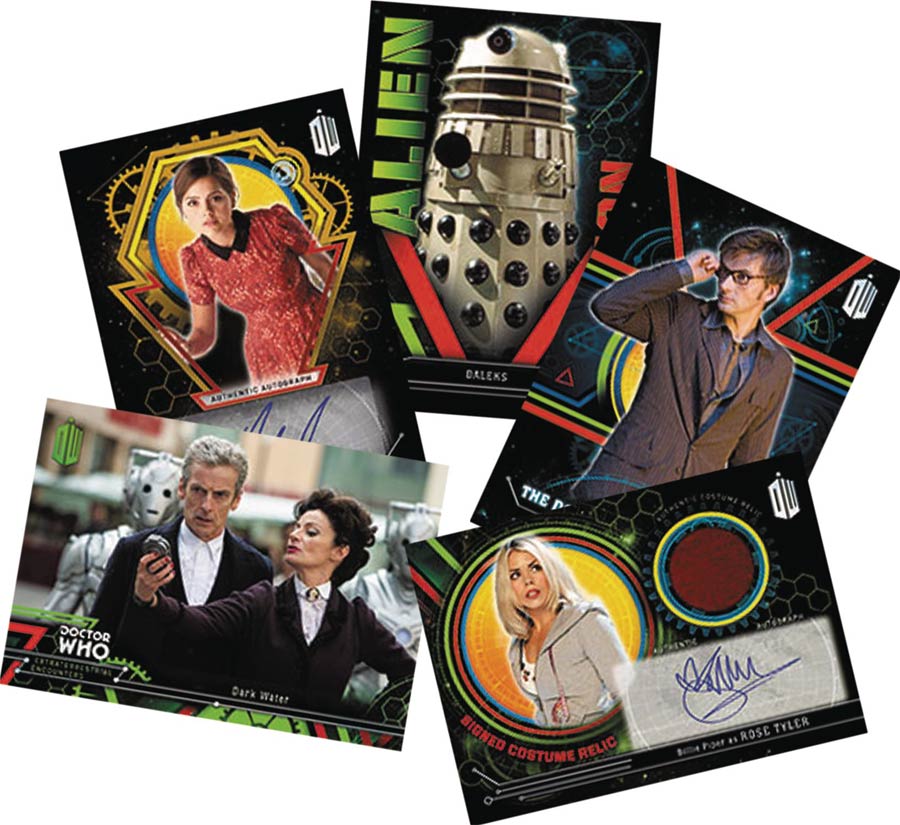 Topps 2016 Doctor Who Extraterrestrial Encounters Trading Cards Box