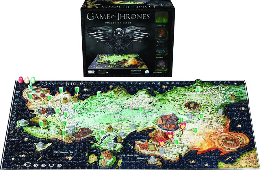4D Cityscape Game Of Thrones Essos Puzzle