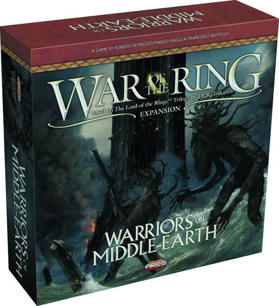 Lord Of The Rings War Of The Ring Warriors Of Middle Earth Board Game Expansion