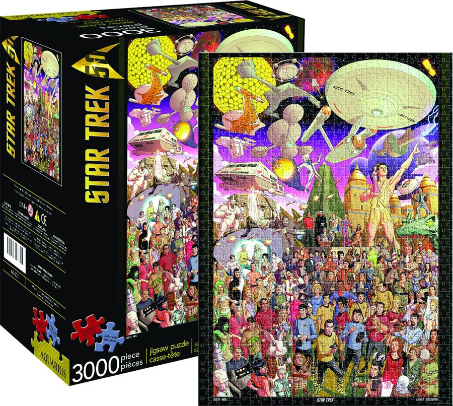 Star Trek 50th Anniversary 3000-Piece Diecut Jigsaw Puzzle