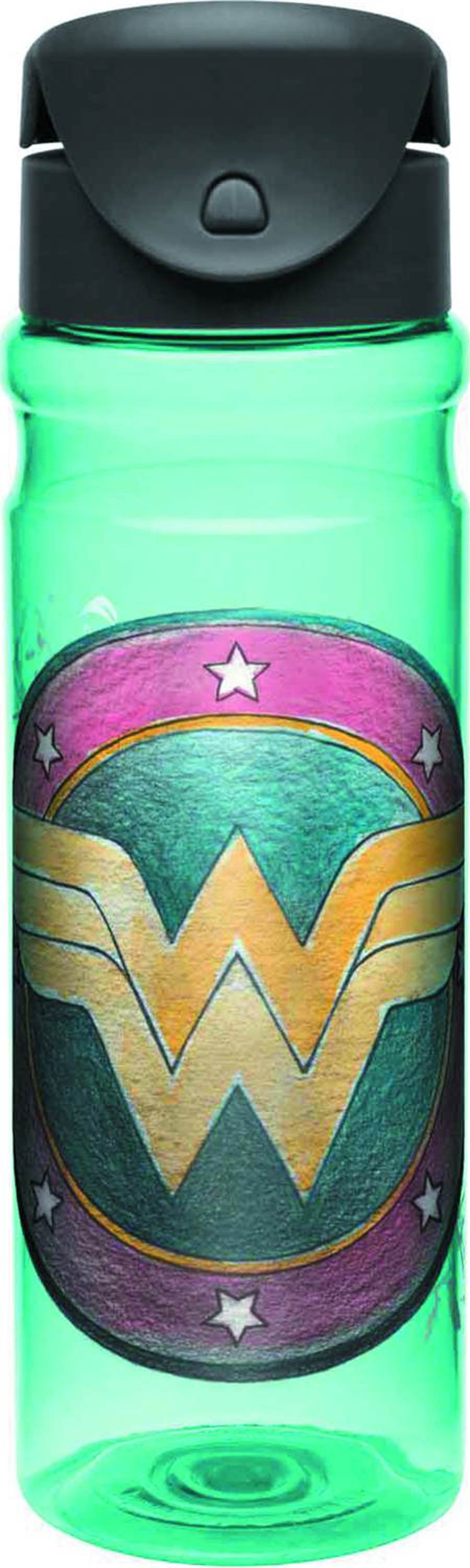 Wonder Woman Retro 26-Ounce Tritan Flip Bottle