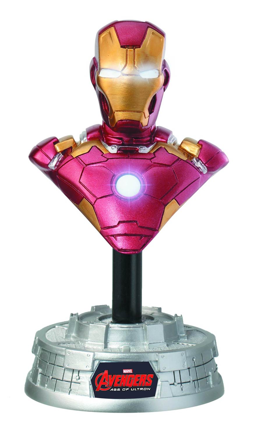 Avengers Age Of Ultron Light-Up Paperweight - Iron Man