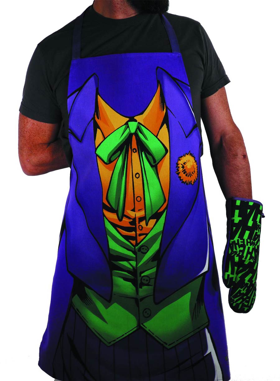 DC Heroes Apron & Glove Set - Joker