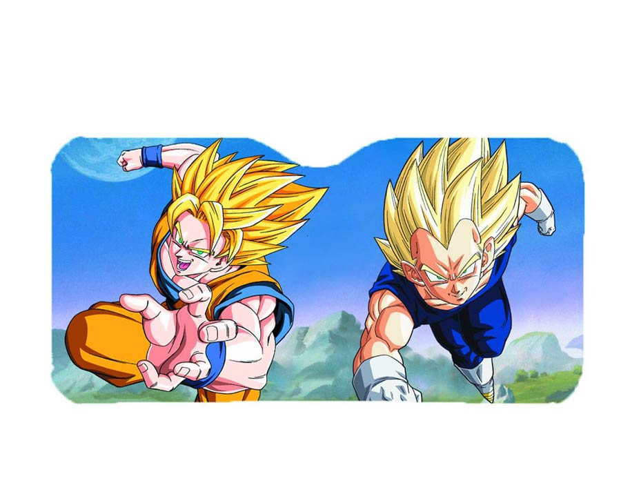 Dragon Ball Z Goku & Vegeta Car Shade