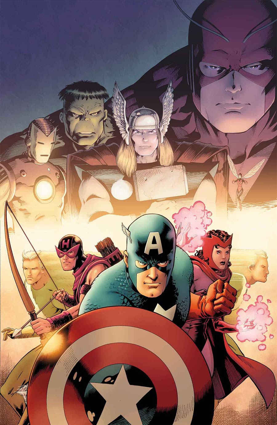 Avengers Vol 6 #1.1 By Barry Kitson Poster
